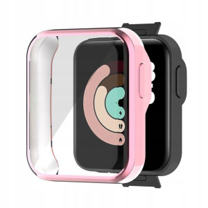 Etui OCHRONNE do Xiaomi Mi Watch Lite RÓŻOWE