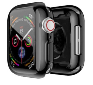 Etui OCHRONNE do Apple Watch 6 5 4 SE 44mm CZARNE