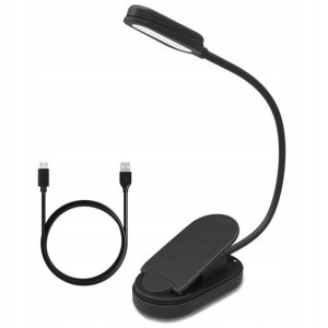 Lampka Led Na Klips Przypinana Do Laptopa Ksiazki