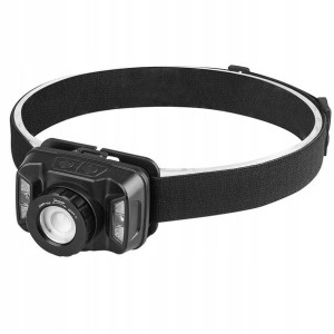 Latarka Czolowa Wojskowa Survival Led Usb Zoom