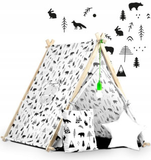Namiot Indianski Wigwam Dla Dzieci 116x107x110 Cm