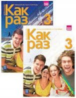 ZESTAW Kak Raz 3 WSIP Podręcznik +Zeszyt ćwiczeń