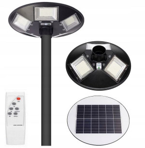 Lampa solarna LED uliczna UFO z czujnikiem + pilot