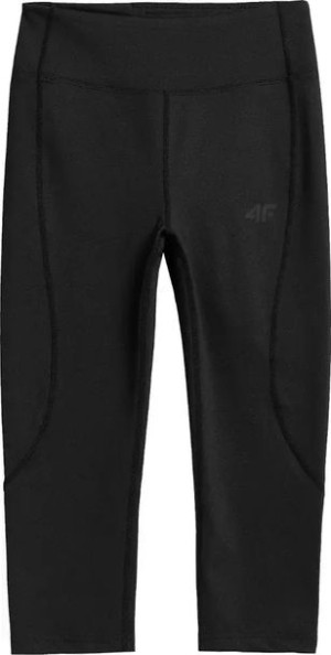 Legginsy damskie sportowe 4F SS23TFTIF076 czarne