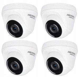 Zestaw kamer monitoringu 4w1 Analogowe Hikvision