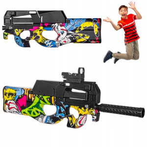 Pistolet Zabakowy Karabin Na Kulki Żelowe P90