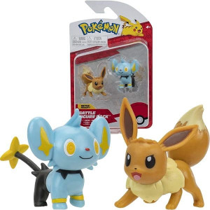 POKEMON Figurka Bitewna EEVEE + SHINX