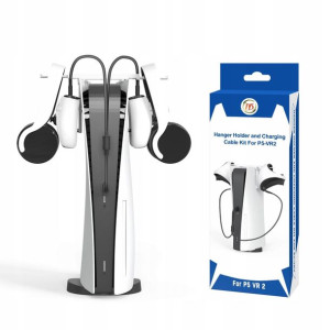 Uchwyt Mocowanie do PlayStation 5 / PS5 na 2x Pad VR2 / Słuchawki / P5160