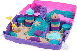 Kinetic Sand Piasek Kinetyczny Walizka Syrenki