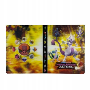 Duży Album Klaser Na 240 Kart Pokemon 3d Duży