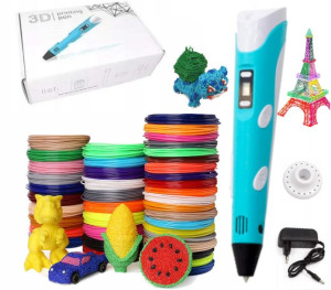 Długopis Drukarka 3d Pen Zestaw +wkłady 200 Metrów