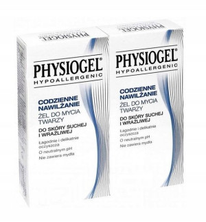 Physiogel żel do mycia twarzy DUOPACK 2x150ml