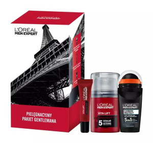 L'Oreal Men Expert zestaw krem nawilżający+ krem pod oczy + antyperspirant