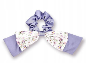 Gumki Do Włosów Scrunchies Apaszka Gumka Kwiaty