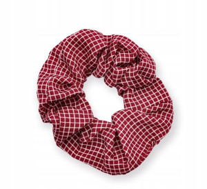 Gumka Do Włosów Frotka Scrunchie Czerwona