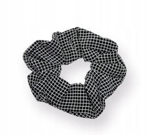 Gumka Do Włosów Frotka Scrunchie Czarna