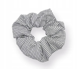 Gumka Do Włosów Frotka Scrunchie Czarna