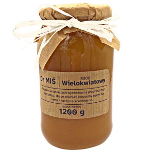 Miód Wielokwiatowy 1.2 KG- Świeży z Kujaw !