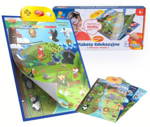 Zestaw edukacyjny ZWIERZĘTA I ZAWODY Edukacyjne Plakaty DUMEL