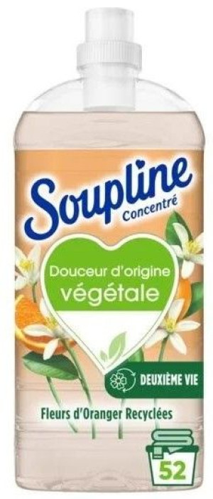 Soupline Vege Fleurs Orange 52 prań 1,3L płyn do płukania