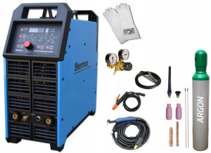 Spawarka TIG MMA 315A AC DC PULS Sherman zestaw