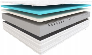 Hilding Materac Boogie 160x200 Chłodzący Lateksowy