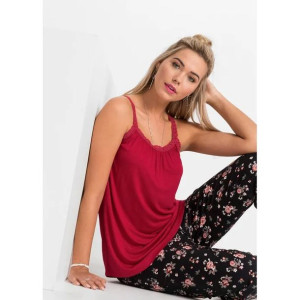 Bonprix Bluzka Top Z Koronką 32-34 940976