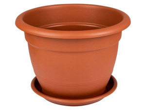 donica parkside na kwiaty doniczka 45cm + spodek