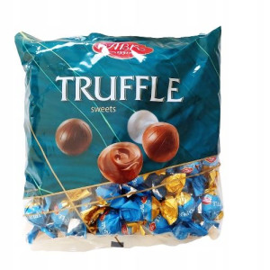 Cukierki Abk Truffle Mleczne Niebieskie 1kg