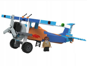 Playtive zestaw klocków konstrukcyjnych 3w1 283 el