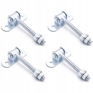 Zawias Regulowany M18 L-130 Szyld 140x50x6 4 Szt