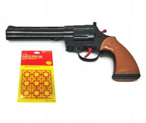Pistolet Na Spłonkę Hukowy Zestaw Kapiszony Gratis