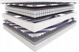 HILDING Materac CHA-CHA Tencel 120x200 Twardy