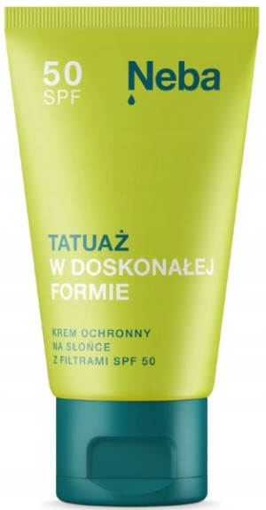 Krem przeciwsłoneczny SPF50 Neba 50 ml tatuażu