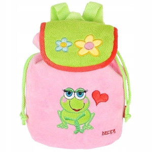 PLECAK Plecaczek PLUSZOWY DZIECIĘCY Róż PINK BEPPE