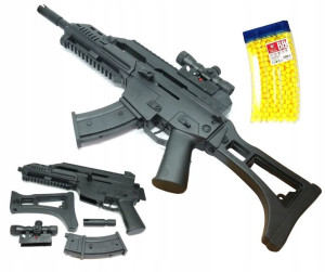 Karabin Pistolet Na Kulki Z Laserem G36 + Kulki 800