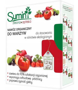 Sumin Nawóz organiczny granulowany do warzyw 1,2kg