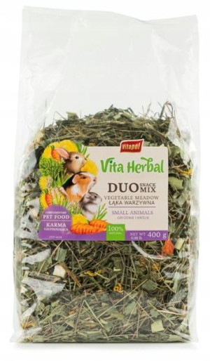 Vita Herbal Duo Snack łąka warzywna gryzoń królik