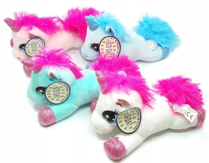 MASKOTKA JEDNOROŻEC Pluszak UNICORN Kolor - 19 cm