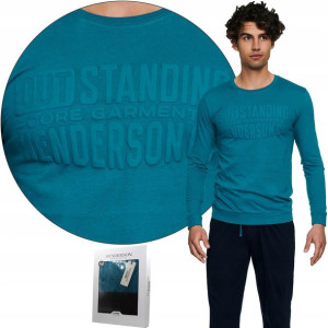 Piżama Długi Rękaw HENDERSON 40040-67X Badge - XXL