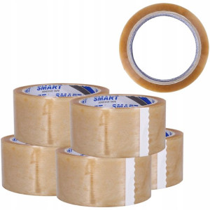 Taśma Pakowa 48/66y Smart Solvent Kauczuk 6 Szt