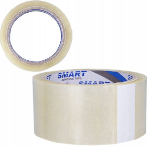 Taśma Pakowa 48/66 Klejąca Smart Mocna Transparent