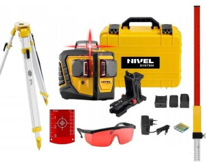 Zestaw Laser krzyżowy NIVEL SYSTEM CL3D  Czerwony + Darmowa DOSTAWA