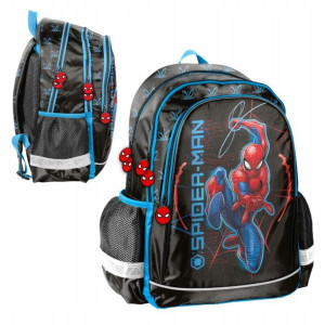 Paso Plecak Szkolny Młodzieżowy 2komory Spider-man