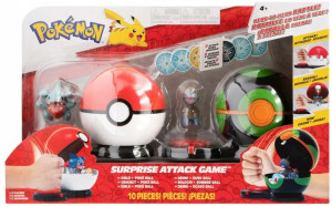 Pokemon Zestaw Surprise Attack Figurki Gible Deino