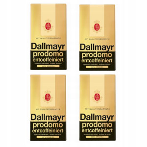 Kawa mielona DALLMAYR Prodomo Bezkofeinowa 4x 500g