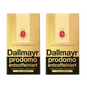 Kawa mielona DALLMAYR Prodomo Bezkofeinowa 2x 500g