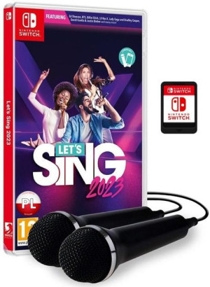 Let's Sing 2023 + 2 MIKROFONY | Gra Nintendo Switch [PL NAPISY]