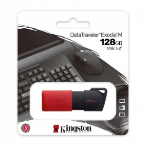 Pendrive Kingston 128GB DTXM USB 3.2 czerwony