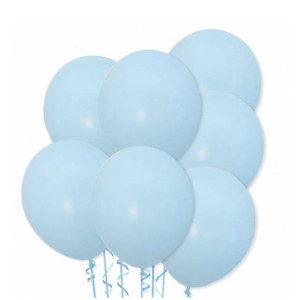 Balony Pastelowe Niebieskie (10 Szt.) Vp